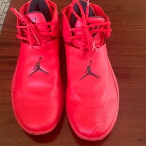 Jordan Red Athletic Shoes